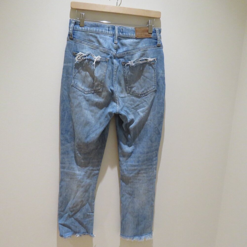 MADEWELL The Perfect Vintage Jean in Parnell Wash Blue Comfort Stretch Edition - Picture 8 of 13